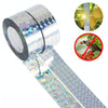 4.8 x 110m Double-sided Reflective Bird Repeller Ribbon Bird Chaser Garden Tool(Laser Floral)
