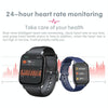 QS16Pro 1.83 inch Heart Rate / Blood Pressure Monitoring Waterproof Sports Smart Watch(Blue)