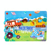 Children Early Teaching Cartoon Intelligence Development Toys Repeatedly Paste Book(Traffic)