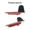 PZ477 Car Waterproof 170 Degree Brake Light View Camera + 7 inch Rearview Monitor for Ford Transit Custom
