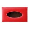 Universal Home Office Hotel Car Facial Tissue Box Case Holder Tissue Box Fashion and Simple Paper Napkin Bag (Not Include Napkin)(Red)
