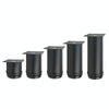 LH-OU050 Thickened Stainless Steel Furniture Support Legs, Height: 10cm(Matte Black)