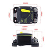 RV Yacht Manual Reset Ignition Protection Fuse Switch With Terminal Accessories, Current: 150A