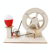 DIY Hand-cranked Generator Science Creator Invention Material Kit Children Handmade Fun Toy Gift