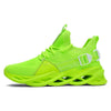Men Light Breathable Casual Shoes Comfortable Mesh Sneakers Running Shoes, Size: 45(Green)