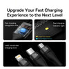 Baseus Flash Series II 1.2m USB + Type-C to Micro USB + 8 Pin + Type-C 100W Fast Charging Cable(Black)