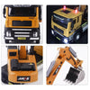 Jiaye Simulation Alloy 1:50 Scale Engineering Car Model Children Toy Car(Excavator)
