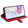For Samsung Galaxy A36 R64 Texture Horizontal Flip Leather Phone Case(Red)