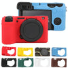 For Sony ILCE-6700 / A6700 Litchi Texture Soft Silicone Protective Case(Camouflage)