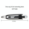 HSD WTP-806 6-inch One-way 214mm Stranding Wire Pliers Fuses Plier Twist Wire Clamp Tightening Plier