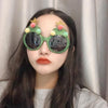 Christmas Weird Glasses Personalized Christmas Hair Clip, Color: Glitter Christmas Tree
