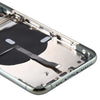 iPhone 11 Pro Green Back Cover with Wireless Charging - Side Keys & Flex Cable