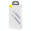 Baseus CATLJK-A05 Cafule Series 20W Type-C / USB-C to 8 Pin PD Metal Charging Data Cable, Length:1m(Purple)