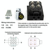 Car Air Suspension System Shock-absorbing Four-position Solenoid Valve Chassis