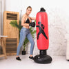 Thickened Fitness Adult Children Vertical Inflatable Non-Tumbler Boxing Column Inflatable Venting Angry Boxing Sandbag, Specification: Height 160cm(Red)