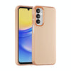 For Samsung Galaxy A15 4G Frosted Translucent TPU Hybrid PC Full Coverage Phone Case(Orange)