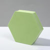 8 PCS Geometric Cube Photo Props Decorative Ornaments Photography Platform, Colour: Large Green Hexagon