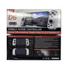 D6  Bluetooth Retractable Gamepad Dual Hall Six-Axis Somatosensory For Android/IPhone /Switch(White Black)