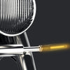 2 PCS D12V / 1W Motorcycle LED Waterproof Dynamic Blinker Side Lights Flowing Water Turn Signal Light (Yellow Light)