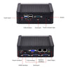 Fanless Mini Industrial Control PC with 4 USB Ports & RS-232 COM Port, 8GB RAM, Intel Celeron N2920 2.0GHz Quard Core, Support Bluetooth 4.0 & 2.4G / 5.0G Dual-band WiFi(Black)