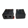 3 Pairs Ultrasonic ABS Animal Screwdriver Square Animal Alarm(Black)