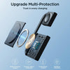 JOYROOM JR-WQN05 15W 2 in 1 Foldable Magnetic Wireless Charger(Black)