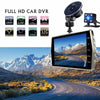 4-Inch HD 1080P Dual-Lens Night Vision Front And Rear Video Driving Recorder(Metal Shell)