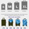 Thickened Dustproof High Elastic Suitcase Protective Cover, Color: Plenty of Fish(XL)