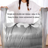 10pcs 55x80cm PE Large-capacity Moving Packing Bags Thickened Quilt Luggage Storage Bags