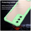 For Samsung Galaxy A26 5G Armor Glaze PC Hybrid TPU Phone Case(Green)