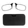 Ultra Thin High-definition Nose Resting Card Style Portable Presbyopic Hypermetropic Reading Glasses, +2.50D(Black)