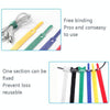 60 PCS T-Shaped Cable Organizer Belt Nylon Winder Buckle, Length: 20cm(Color Random Delivery)