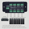 1 In 8 Out Amplifier And Sound Speaker Distributor, 8-Area Sound Source, Signal Distribution Panel, Audio Input, 300W Per Channel