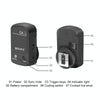 TRIOPO G4 2.4G Wireless Flash Speedlite Trigger with Hot Shoe (Black)