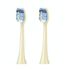 2 PCS Electric Toothbrush Head for Ulike UB602 UB603 UB601,Style: Bright White  Green