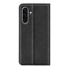 For Samsung Galaxy A36 Retro-skin Magnetic Suction Leather Phone Case(Black)