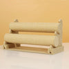 Detachable Velvet Bangle Bracelet Stand Watch Jewelry Display Rack, Style: Two Layer Sackcloth