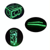 Reflective Glow Tape Self-adhesive Sticker Removable Luminous Tape Fluorescent Glowing Dark Striking Warning Tape(Green 20mmx3m)