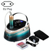 Ice Flower Gradient Rechargeable Low Noise Nail Polishing Machine, Specification: EU Plug (Yellow Green)