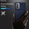 For Xiaomi Redmi Note 10S Thunderbolt Shockproof TPU Protective Soft Phone Case(Blue)