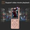 T68 Card Lossless Sound Quality Ultra-thin HD Video MP4 Player(Rose Gold)