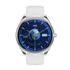 MT55 1.43 inch AMOLED HD Screen Ultra-thin Smart Call Health Watch, Silicone Strap(Silver Grey)
