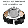 SKMEI 9291 Rotatable Dial Men Watch Outdoor Casual Business Waterproof Quartz Watch(Black)