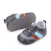 D2566 Soft Soled Non-slip Baby Walking Shoes, Size: 12cm(Grey)