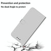 For Asus Zenfone 9 Imitated Mirror Surface Flip Leather Phone Case(Silver)