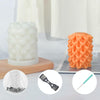 Geometric Scented Candle Silicone Mold, Specification: LZ-399+Tool Set