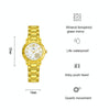 BS Bee Sister  FA1481 Flower Embellished Ladies Alloy Watch Wrist Watches(Silver)