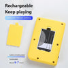 MK800 3.0 inch Macaron Mini Retro Classic Handheld Game Console for Kids Built-in 800 Games, Support AV Output (Yellow)