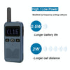 RETEVIS RB619 PMR446 16CHS License-free Two Way Radio Handheld Walkie Talkie, EU Plug(Navy Blue)