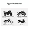Rhinowalk MT4060 Large-capacity Foldable Expandable Tail Bag for Motorcycle Riding with Rain Cover(Black)